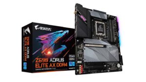 Mainboard Gigabyte Z690 AORUS ELITE AX DDR4 (Socket 1700, ATX, 4 Khe RAM)