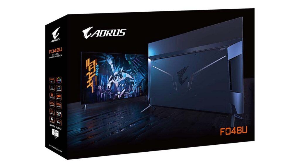 Màn hình Gigabyte Aorus FO48U (48inch | 4K UHD | OLED | 120Hz | HDR400 | FreeSync Premium)
