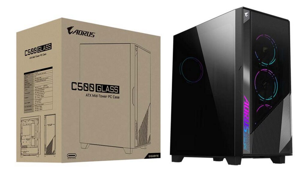 Vỏ case Gigabyte Aorus C500 Glass