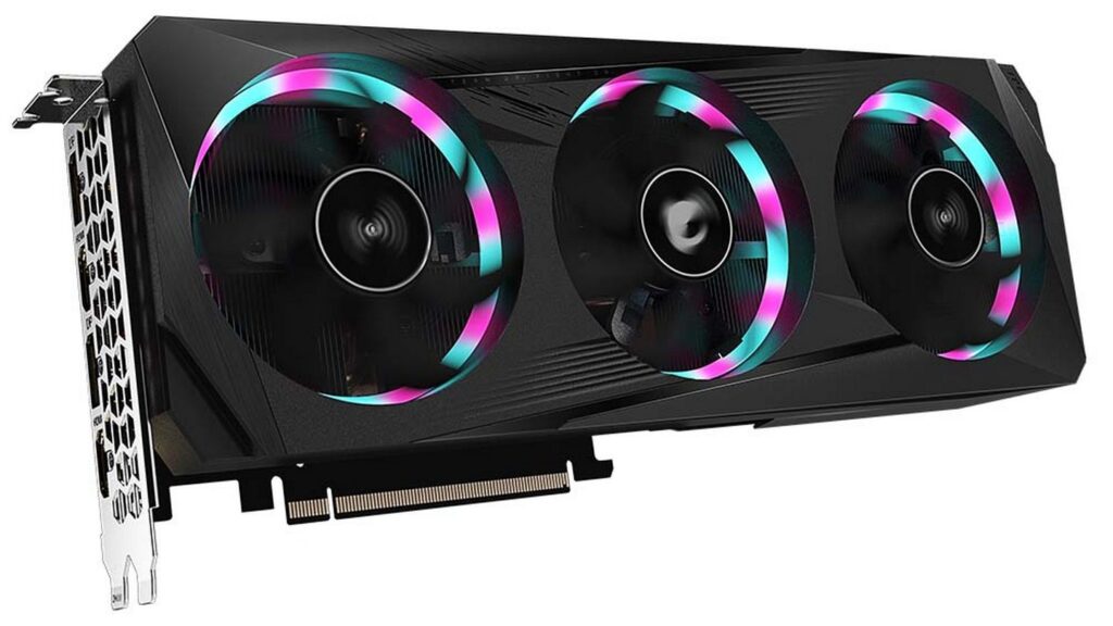 Card Màn Hình Gigabyte Aorus GeForce RTX 3050 ELITE 8G 18 Card Màn Hình Gigabyte Aorus GeForce RTX 3050 ELITE 8G