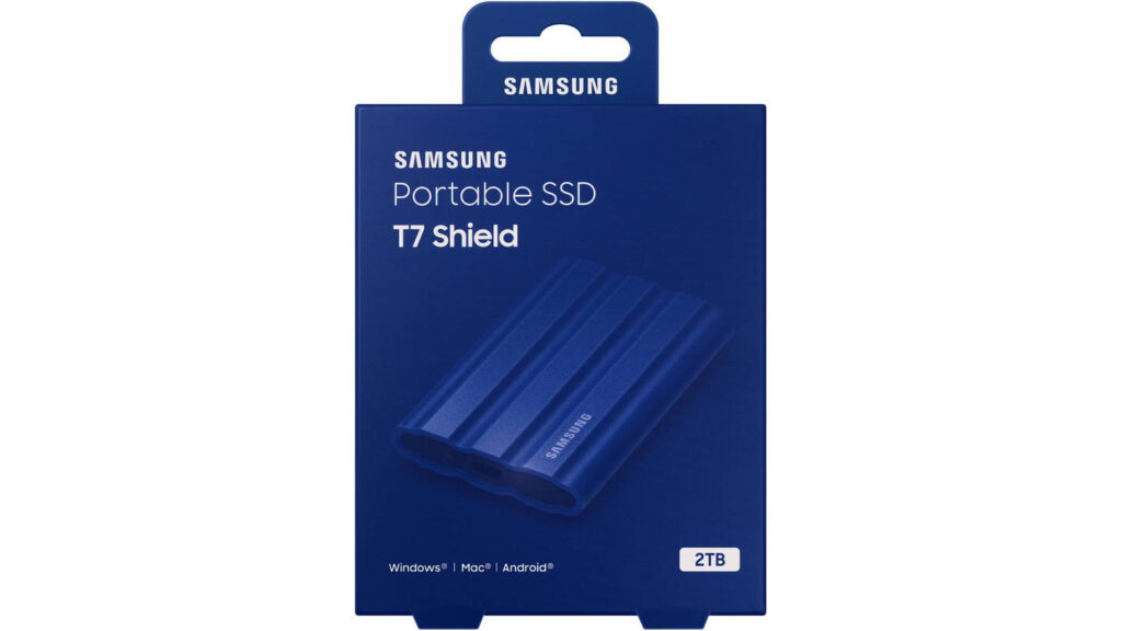 Ổ Cứng Di Động Samsung T7 Shield 1TB Blue 17 Ổ Cứng Di Động Samsung T7 Shield 1TB Blue