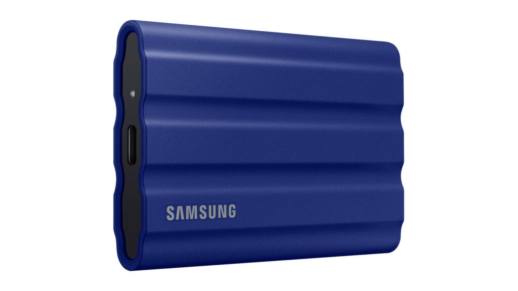 Ổ Cứng Di Động Samsung T7 Shield 2TB Blue