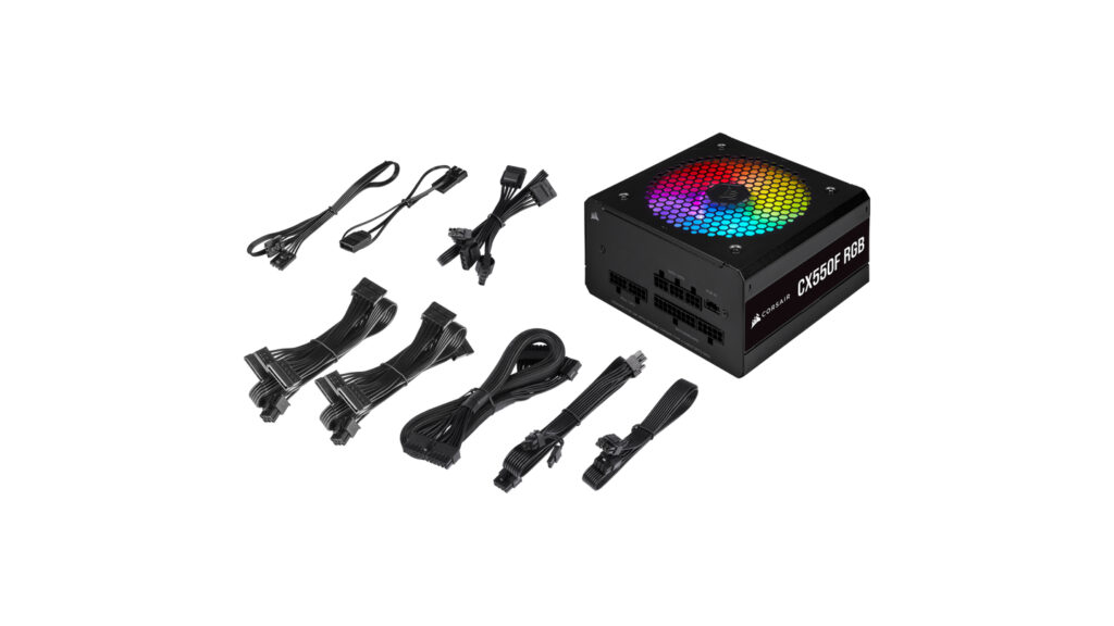 Nguồn máy tính Corsair CX550F RGB (550W | 80 Plus Bronze | Fully Modular) 27 Nguồn máy tính Corsair CX550F RGB (550W | 80 Plus Bronze | Fully Modular)