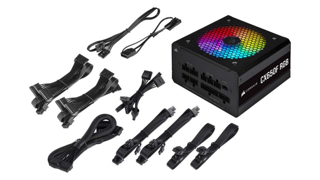 Nguồn máy tính Corsair CX650F RGB (650W | 80 Plus Bronze | Fully Modular) 31 Nguồn máy tính Corsair CX650F RGB (650W | 80 Plus Bronze | Fully Modular)
