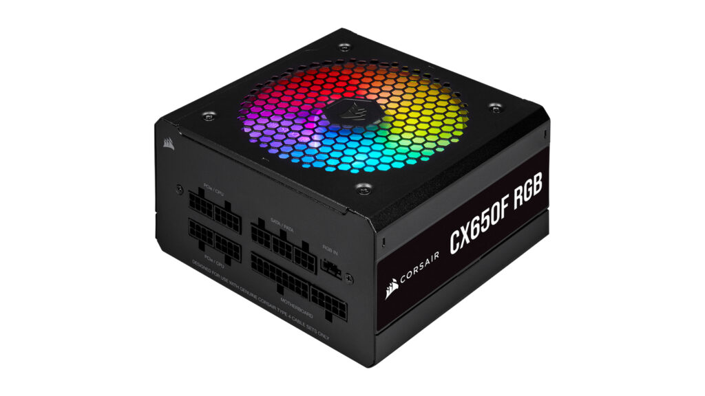Nguồn máy tính Corsair CX650F RGB (650W | 80 Plus Bronze | Fully Modular) 30 Nguồn máy tính Corsair CX650F RGB (650W | 80 Plus Bronze | Fully Modular)