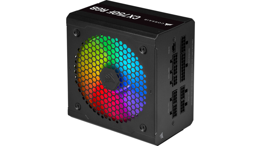 Nguồn máy tính Corsair CX750F RGB (750W | 80 Plus Bronze | Fully Modular)