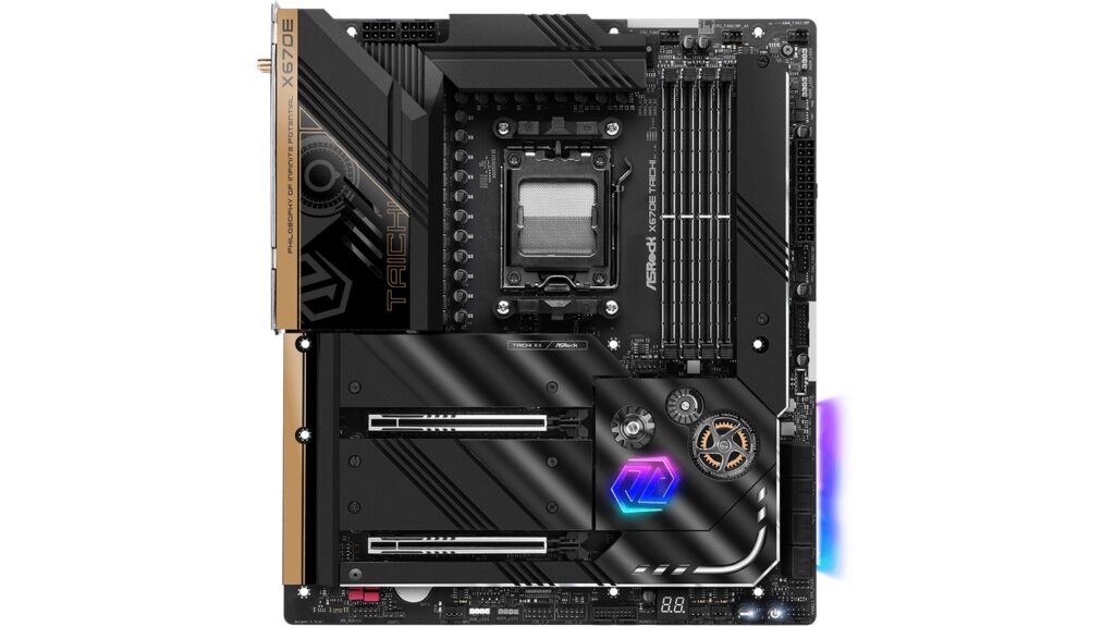 Mainboard ASRock X670E Taichi (Socket AM5 | 4 Khe RAM | E-ATX)