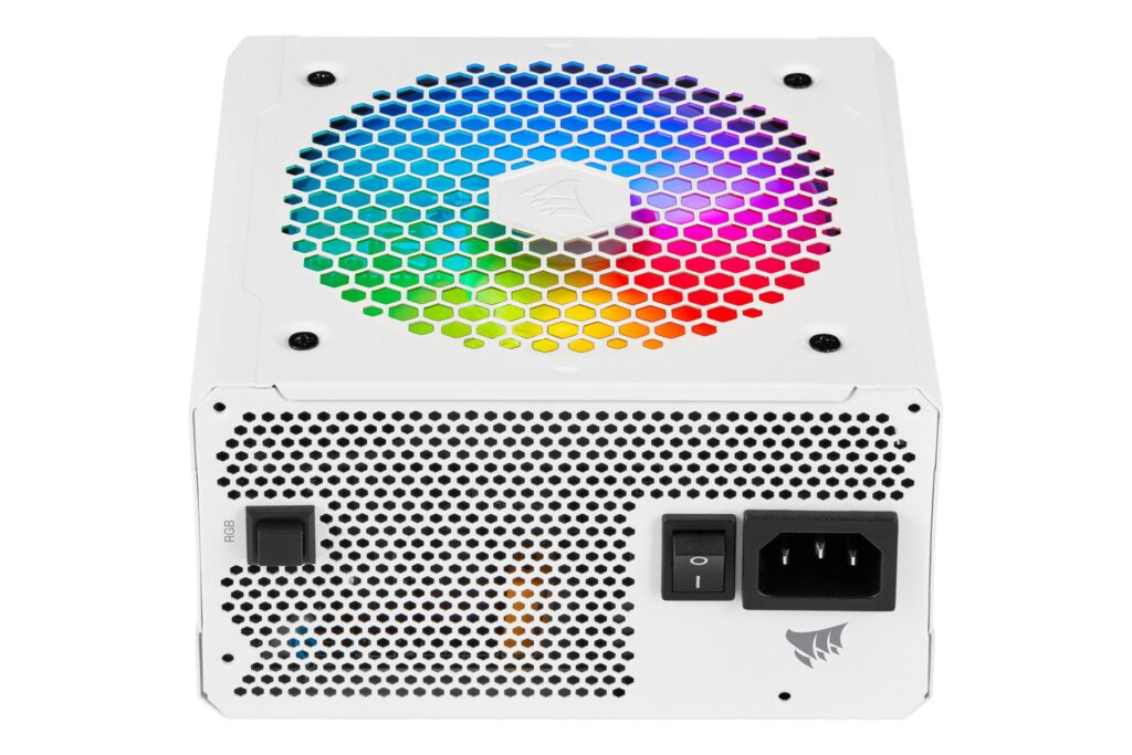 Nguồn máy tính Corsair CX650F White RGB (650W | 80 Plus Bronze | Fully Modular)