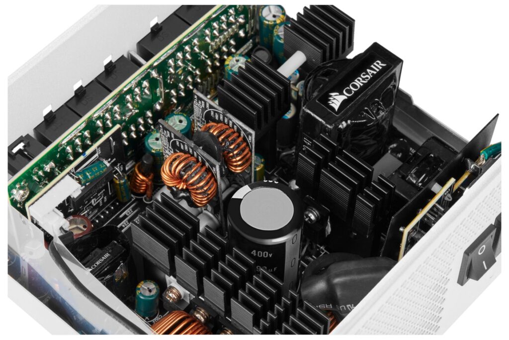 Nguồn máy tính Corsair CX650F White RGB (650W | 80 Plus Bronze | Fully Modular)