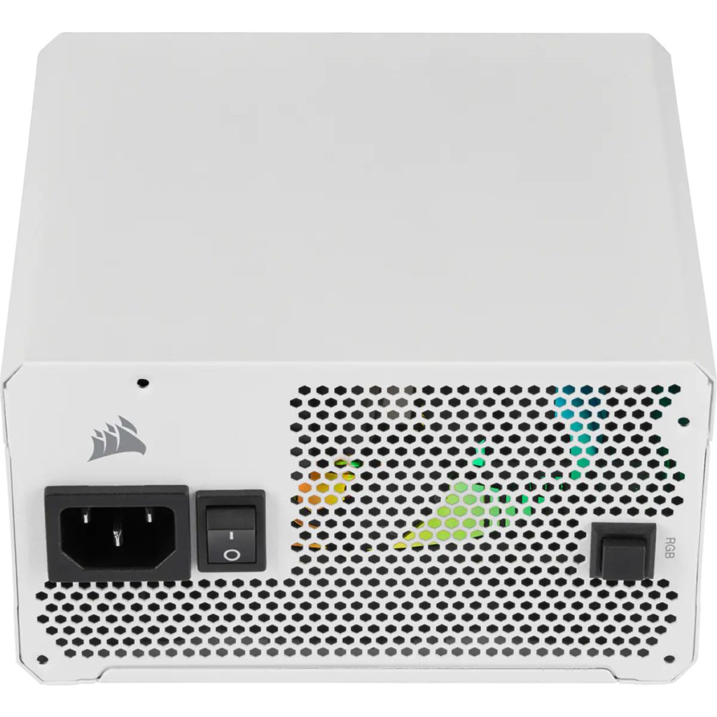 Nguồn máy tính Corsair CX550F White RGB (550W | 80 Plus Bronze | Fully Modular)