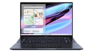 Laptop ASUS Zenbook Pro 16X OLED UX7602ZM-ME107W (i9-12900H | RTX3060 | RAM 32GB | SSD 1TB | 4K-OLED-Touch | Win11 | Black)