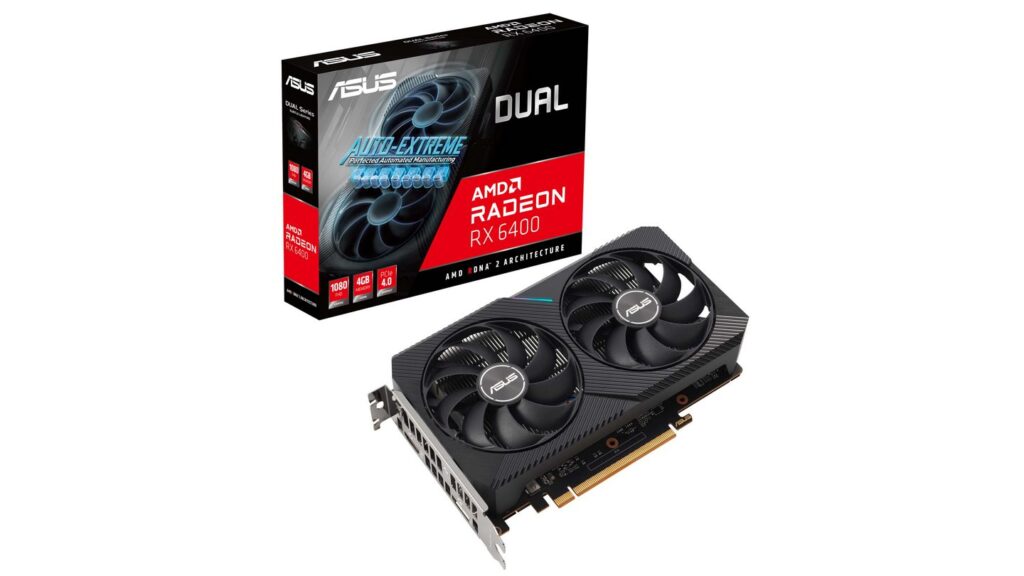 Card màn hình Asus Dual Radeon RX 6400 4GB (DUAL-RX6400-4G)