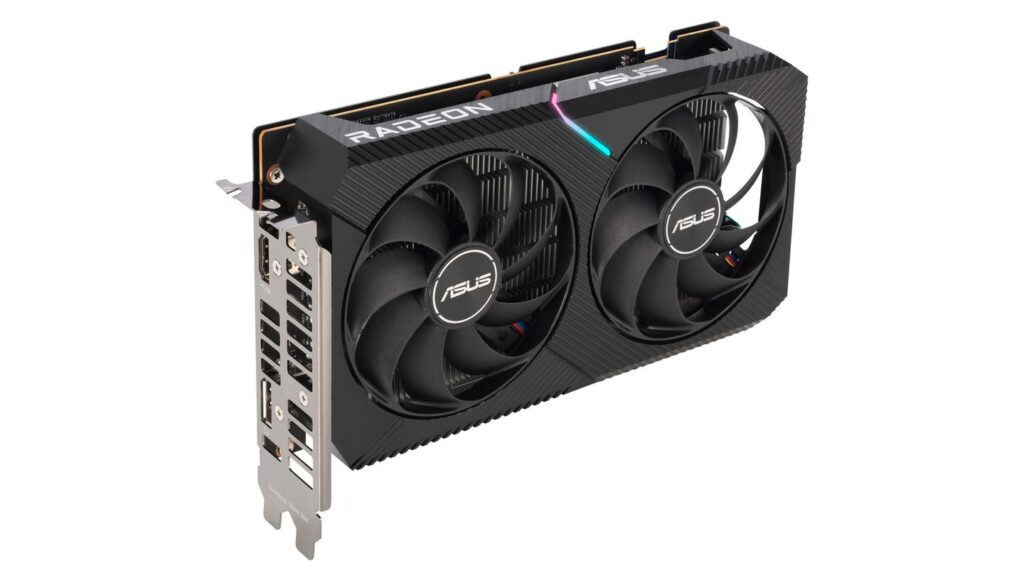 Card màn hình Asus Dual Radeon RX 6400 4GB (DUAL-RX6400-4G)