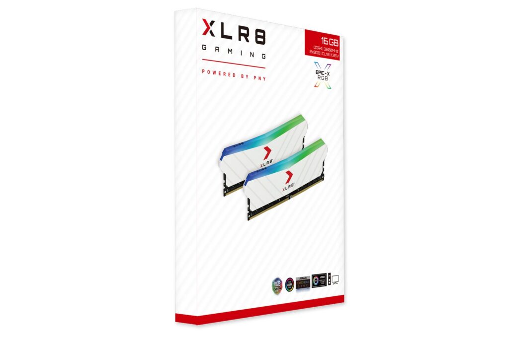 RAM PNY XLR8 RGB SILVER 16GB ( 2x8GB | DDR4 | 3600MHz | CL18 | MD16GK2D4360018XSRGB) 5 RAM PNY XLR8 RGB SILVER 16GB ( 2x8GB | DDR4 | 3600MHz | CL18 | MD16GK2D4360018XSRGB)