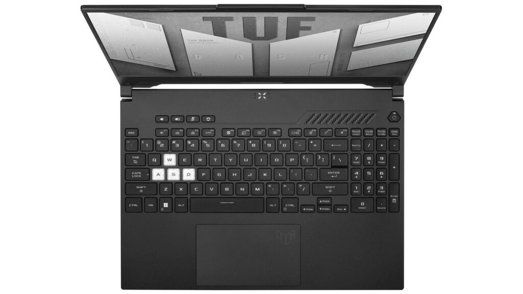 Laptop Asus TUF Dash F15 FX517ZM-HN480W (i7-12650H | RTX 3060 8GB | Ram 8GB | SSD 512G | 15.6 inch FHD | Win 11 | Black)