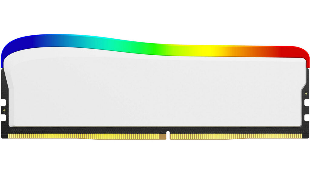 RAM Kingston Fury Beast RGB White 16GB (2x8GB | DDR4 | CL16 | 3200MHz)