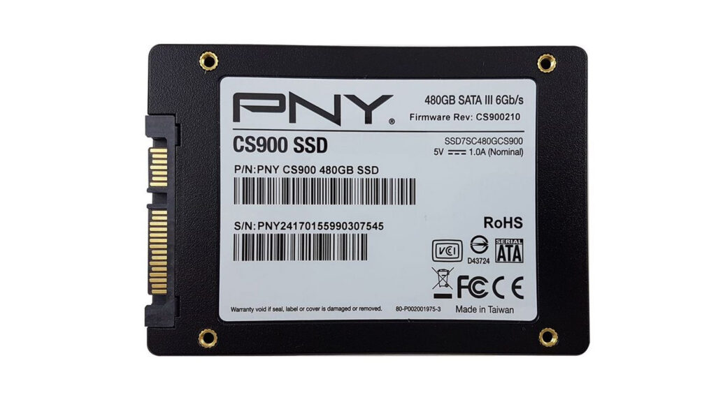 Ổ cứng SSD PNY CS900 480GB (2.5'' | SATA III | 550 MB/s | 500 MB/s )