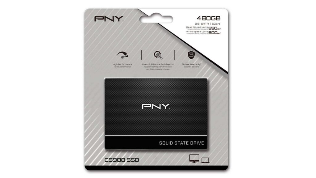 Ổ cứng SSD PNY CS900 480GB (2.5'' | SATA III | 550 MB/s | 500 MB/s )