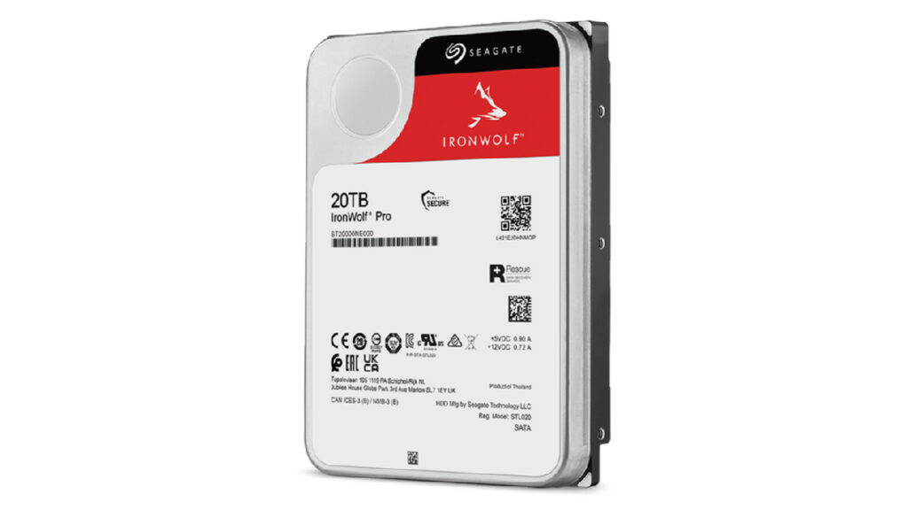 Ổ cứng HDD Seagate IronWolf Pro 20TB (3.5" | 7200RPM | 256MB Cache) 11 Ổ cứng HDD Seagate IronWolf Pro 20TB (3.5" | 7200RPM | 256MB Cache)