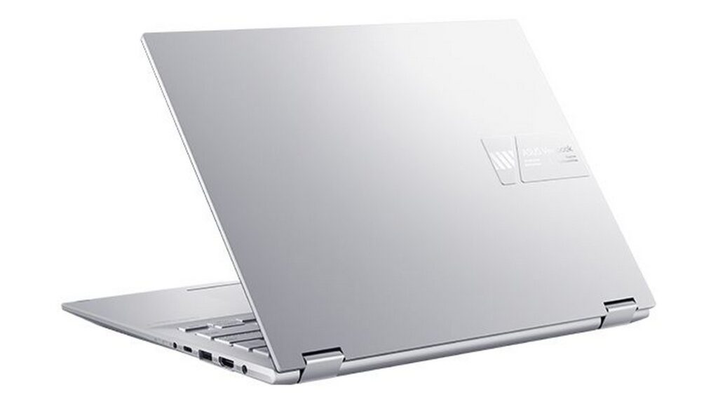 Laptop ASUS Vivobook S 14 Flip TN3402QA-LZ019W (Ryzen 5 5600H | RAM 8GB | SSD 512GB | 14-WUXGA-Touch | Win11 | Bạc)