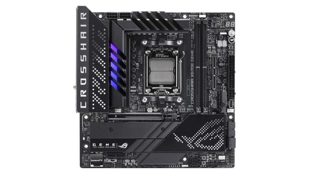 Mainboard ASUS ROG CROSSHAIR X670E GENE (AM5 | M-ATX | 2 khe DDR5)