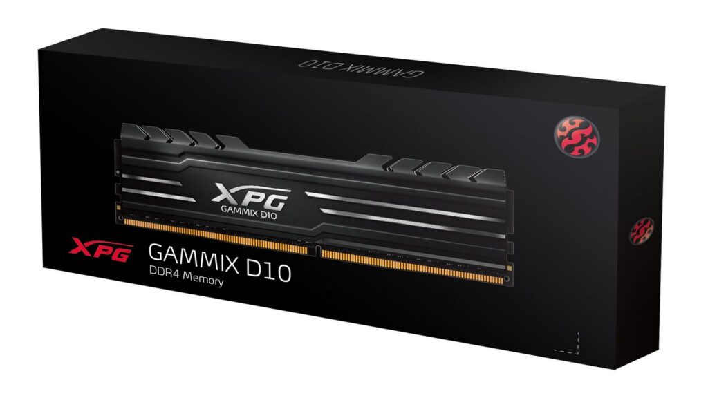 RAM Adata XPG Gammix D10 8GB (1x8GB | 3200MHz | CL16 | DDR4 | AX4U32008G16A-SB10)