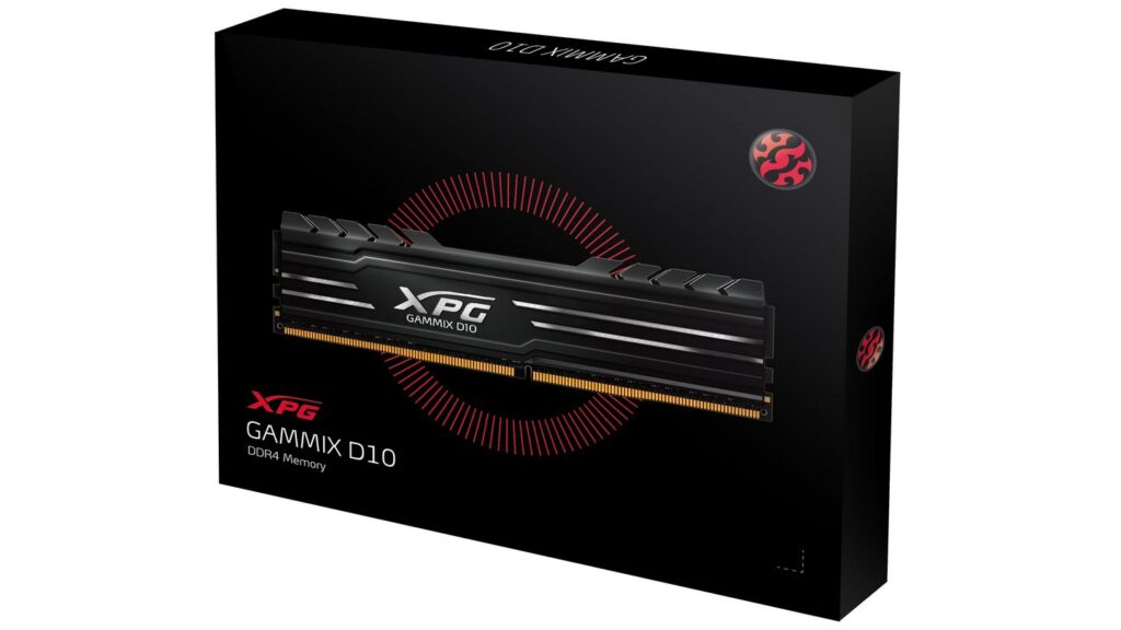 RAM Adata XPG Gammix D10 8GB (1x8GB | 3200MHz | CL16 | DDR4 | AX4U32008G16A-SB10)