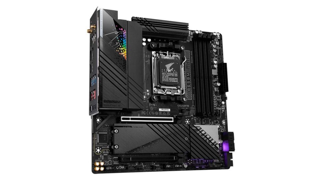 Mainboard GIGABYTE B650M AORUS PRO AX (Socket AM5 | 4 Khe RAM | M-ATX)