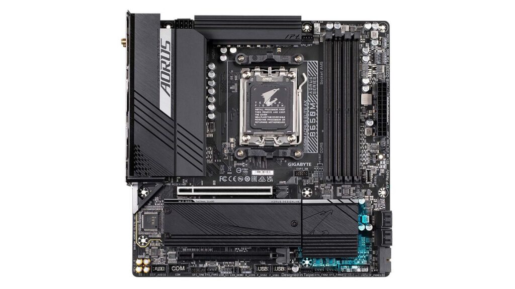 Mainboard GIGABYTE B650M AORUS ELITE AX (Socket AM5 | 4 Khe RAM | M-ATX) 11 Mainboard GIGABYTE B650M AORUS ELITE AX (Socket AM5 | 4 Khe RAM | M-ATX)