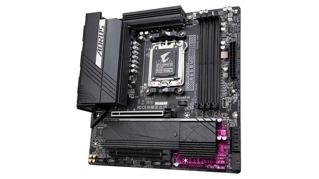 Mainboard GIGABYTE B650M AORUS ELITE (Socket AM5 | 4 Khe RAM | M-ATX) 8 Mainboard GIGABYTE B650M AORUS ELITE (Socket AM5 | 4 Khe RAM | M-ATX)