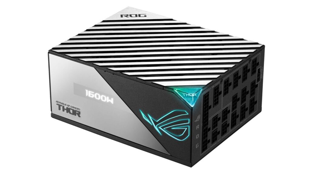 Nguồn máy tính Asus ROG THOR 1600T Gaming (1600W | Full modular | 80 Plus Titanium)