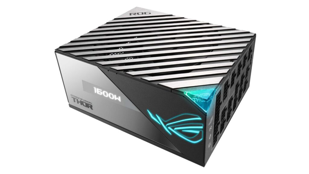 Nguồn máy tính Asus ROG THOR 1600T Gaming (1600W | Full modular | 80 Plus Titanium)