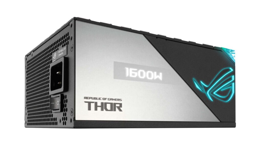 Nguồn máy tính Asus ROG THOR 1600T Gaming (1600W | Full modular | 80 Plus Titanium)