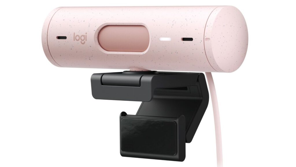 Webcam Logitech Brio 500 - Pink 8 Webcam Logitech Brio 500 - Pink