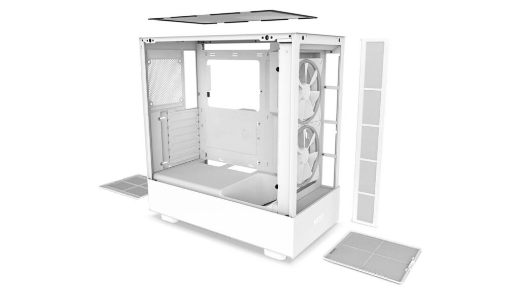Vỏ Case NZXT H5 Elite White 8 Vỏ Case NZXT H5 Elite White