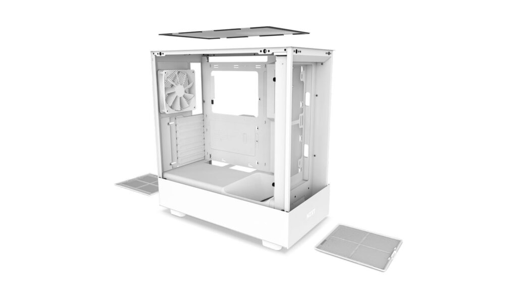 Vỏ Case NZXT H5 Flow White 11 Vỏ Case NZXT H5 Flow White