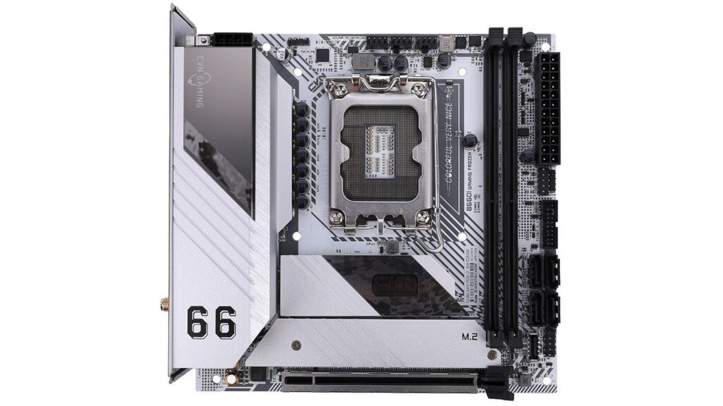 Mainboard Colorful CVN B660I GAMING FROZEN V20 (Socket 1700 | ITX | 2 Khe RAM DDR4)