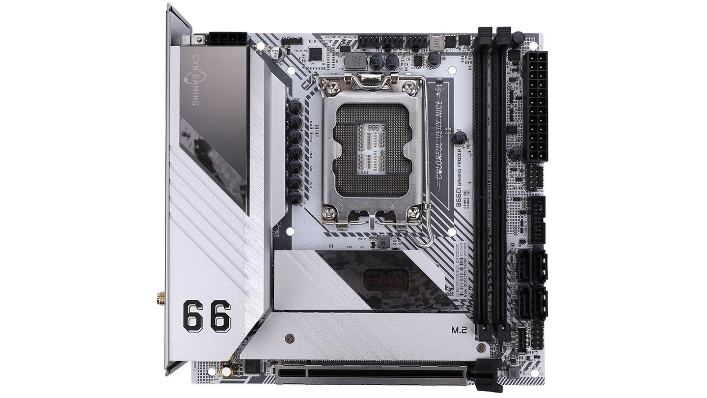 Mainboard Colorful CVN B660I GAMING FROZEN V20 (Socket 1700 | ITX | 2 Khe RAM DDR4)