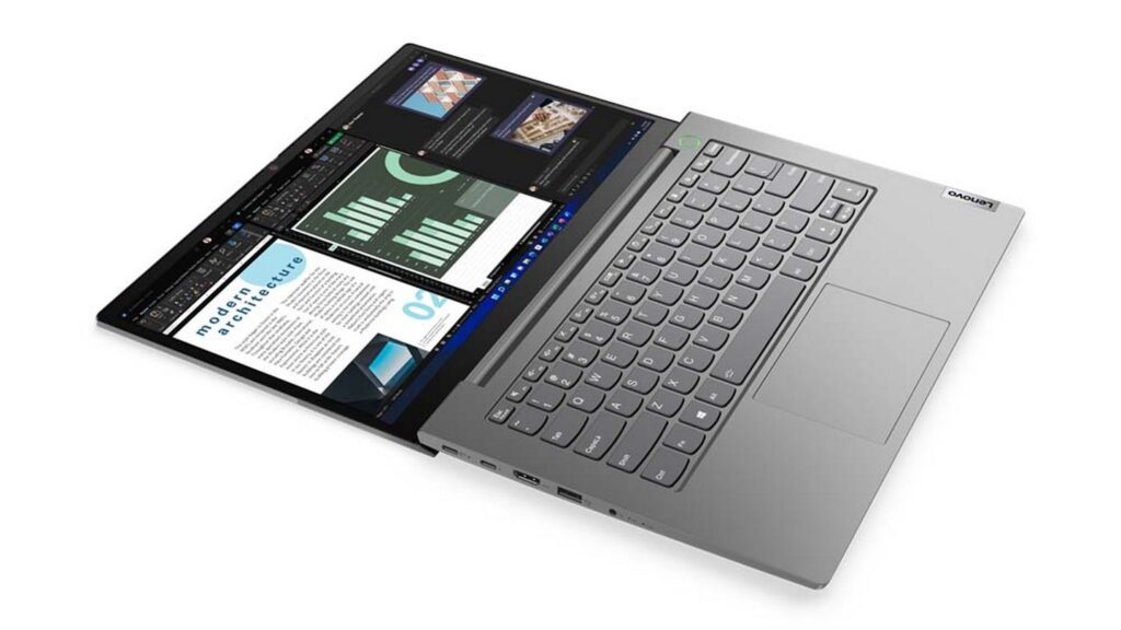 Laptop Lenovo ThinkBook 14 G4 IAP 21DH00B5VN (i5-1240P | RAM 8GB | SSD 512GB | 14" FHD | Win11 | Xám)