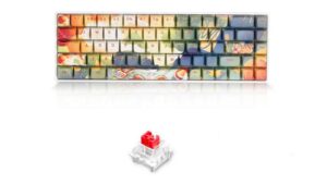 Bàn phím cơ Newmen Dual Mode GM680 Jungle – Kailhbox Brown switch