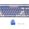 Bàn phím cơ Newmen Dual Mode Gasket GM780 Nebula - Starry Sky Switch 3 Bàn phím cơ Newmen Dual Mode Gasket GM780 Nebula - Starry Sky Switch
