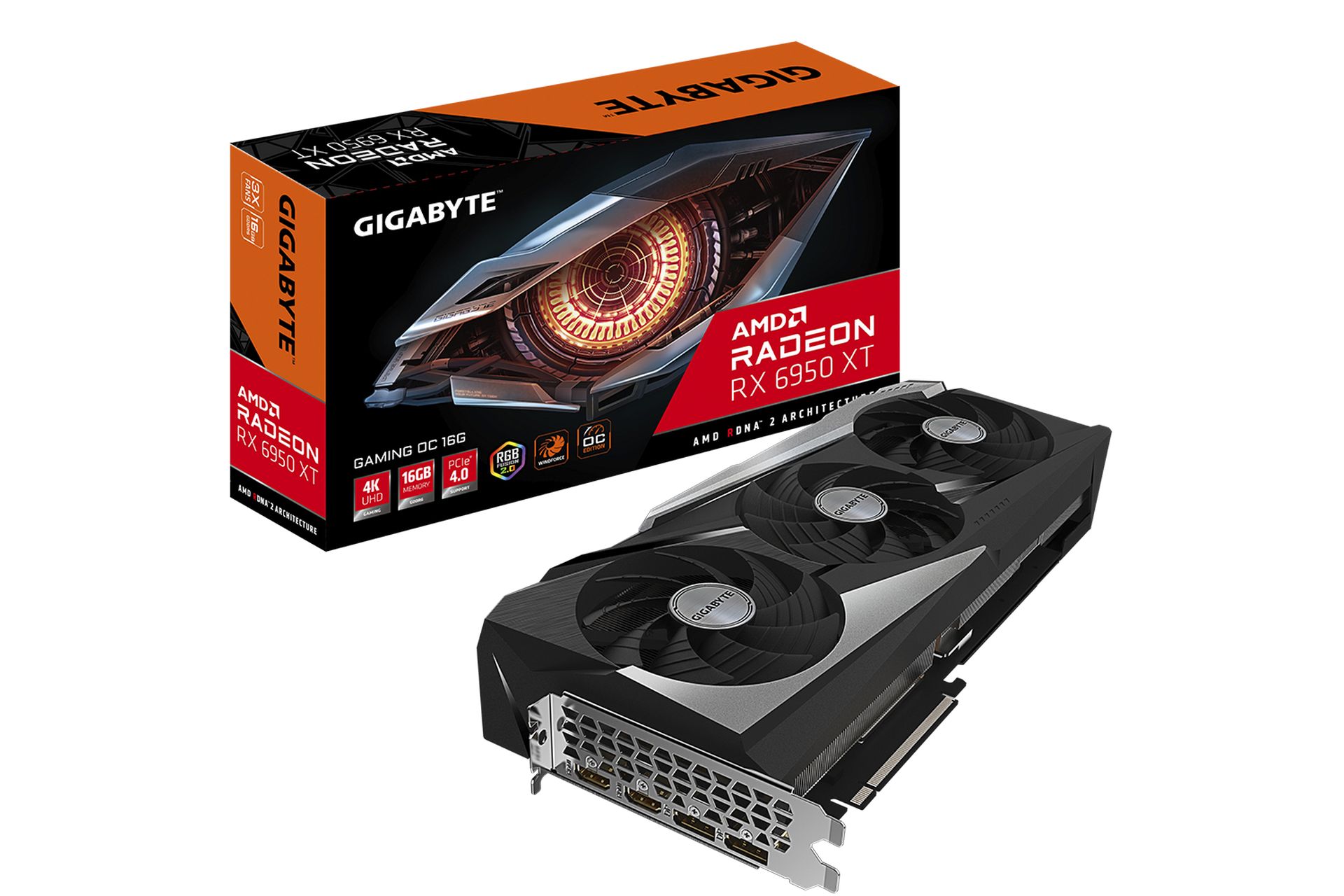 Card màn hình GIGABYTE Radeon RX 6950 XT GAMING OC 16G