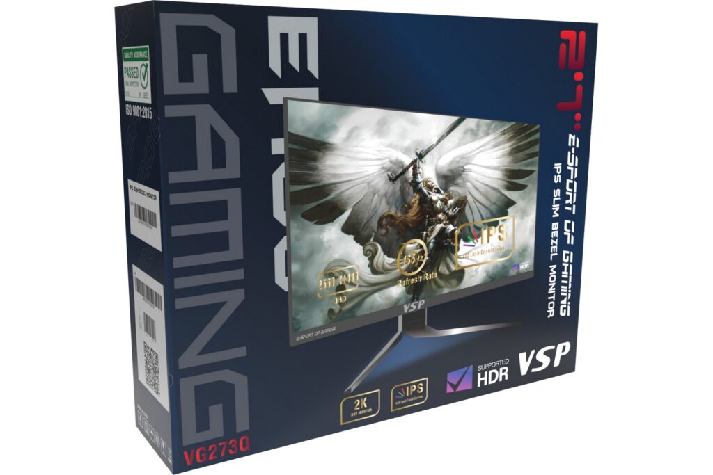 Màn hình VSP Esport Gaming VG273Q (27inch | QHD | IPS | 165Hz)