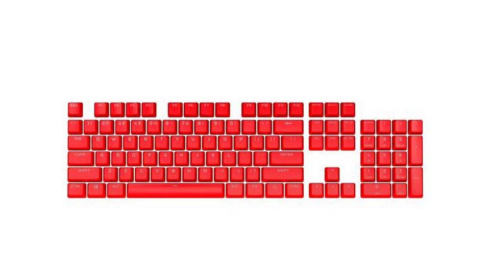 Bộ nút thay thế Corsair Keycap PBT Double-Shot PRO ORIGIN Red(CH-9911020-NA)