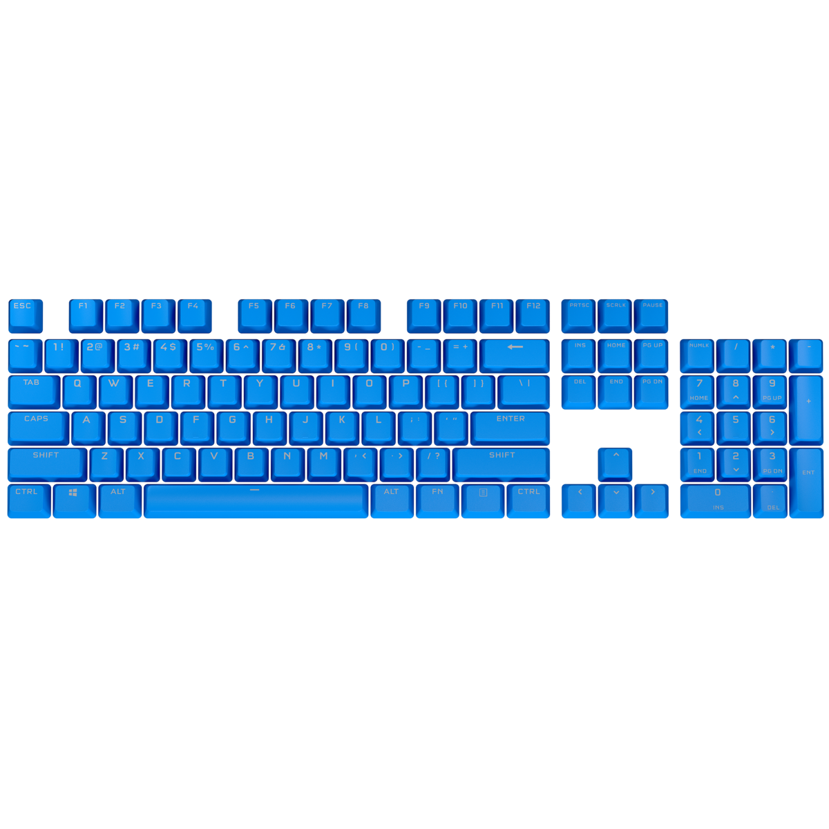 Bộ nút thay thế Corsair Keycap PBT Double-Shot PRO ELGATO Blue(CH-9911030-NA)