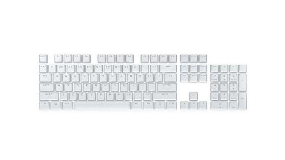 Bộ nút thay thế Corsair Keycap PBT Double-Shot PRO Arctic White(CH-9911040-NA)