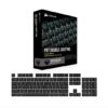 Bộ nút thay thế Corsair Keycap PBT Double-Shot PRO Onyx Black(CH-9911060-NA)