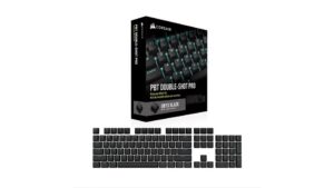 Bộ nút thay thế Corsair Keycap PBT Double-Shot PRO Onyx Black(CH-9911060-NA)