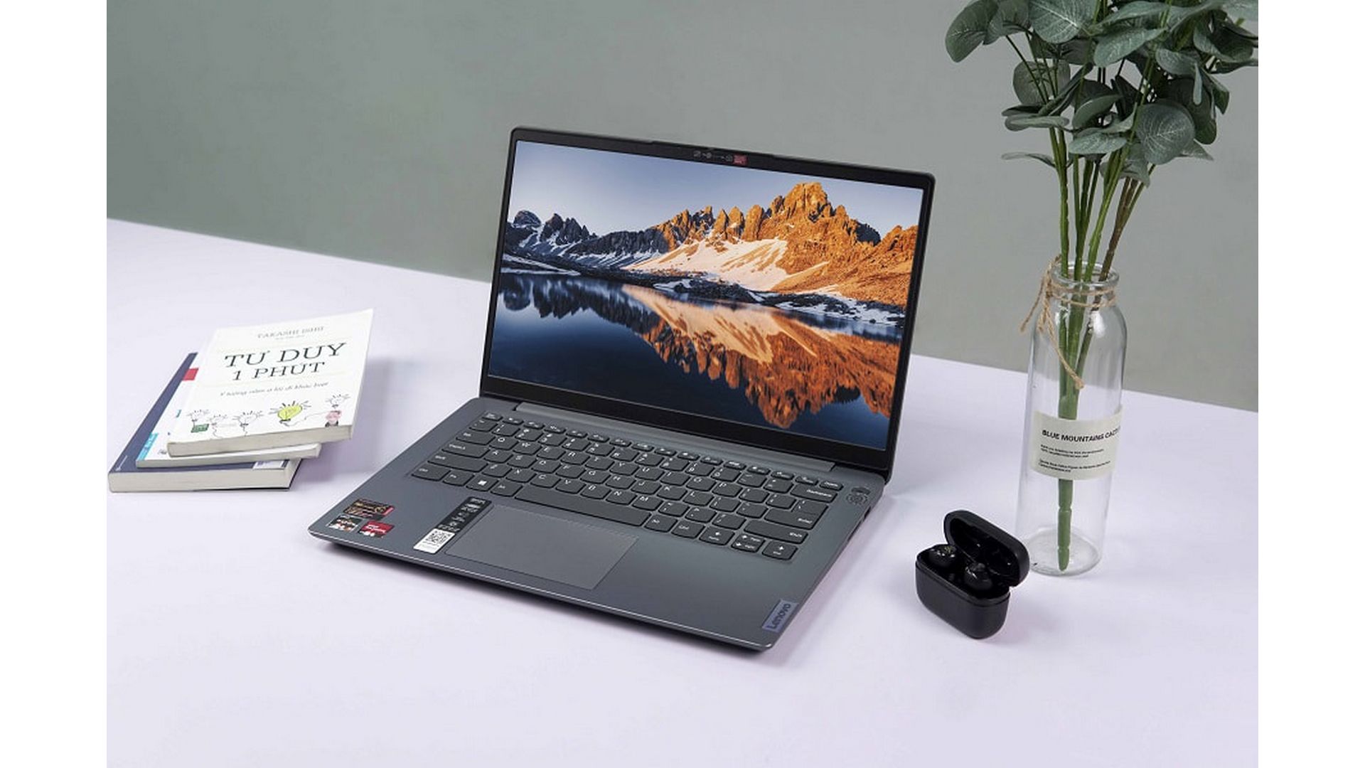Laptop Lenovo IdeaPad Slim 3 14ABA7 82RM003WVN (Ryzen 5 5625U | RAM 8GB | SSD 256GB | 14inch FullHD | Win11 |GREY)