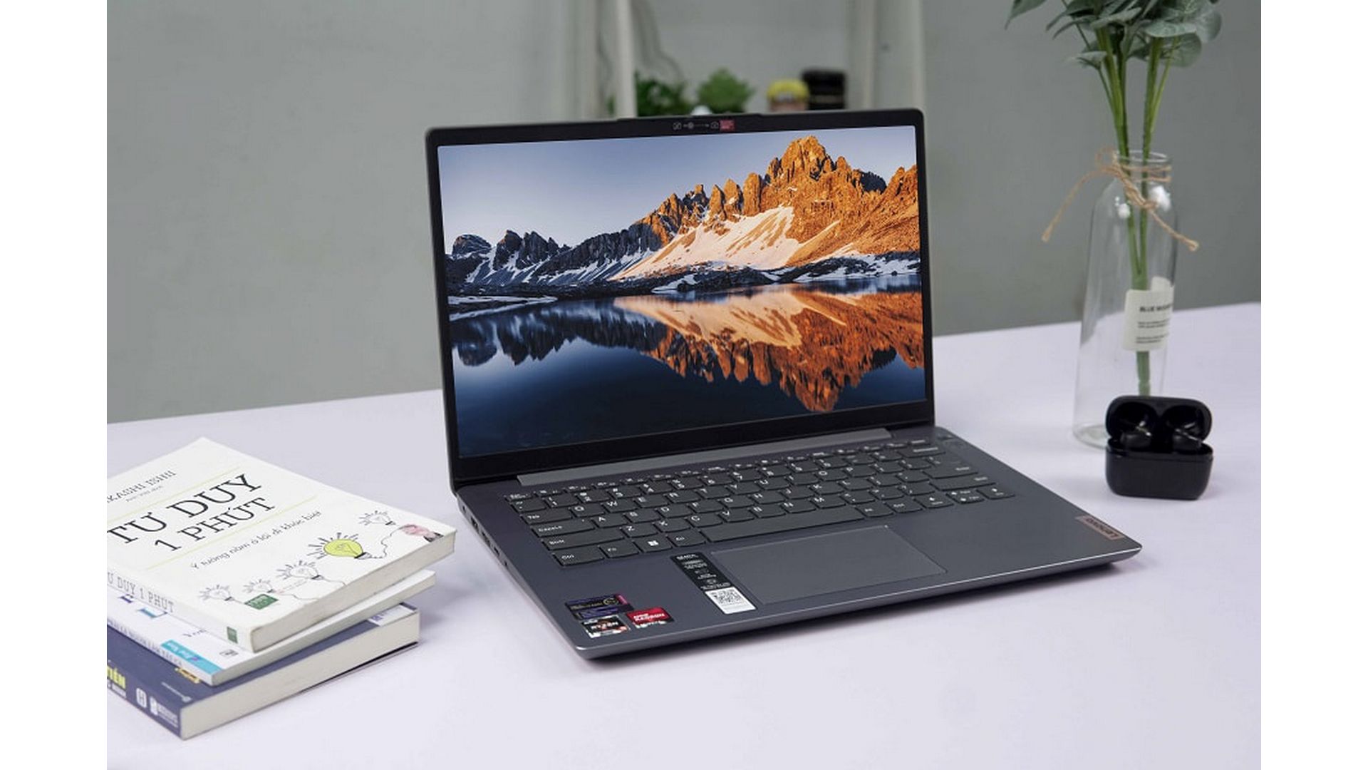 Laptop Lenovo IdeaPad Slim 3 14ABA7 82RM003WVN (Ryzen 5 5625U | RAM 8GB | SSD 256GB | 14inch FullHD | Win11 |GREY)